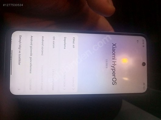 İkinci El ve Sıfır Alışveriş / Cep Telefonu & Aksesuar / Cep Telefonu / Xiaomi / Redmi Note 12