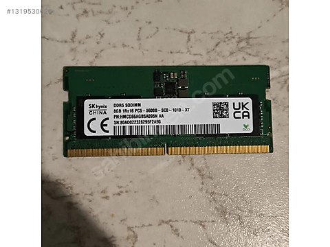 en ucuzu en temizi. sk hynix ddr5 5600mhz ram 2x8 sahibinden.comda