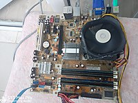 775 ANAKART+QUAD 8200 İŞLEMCİ+4GB RAM #1201530641