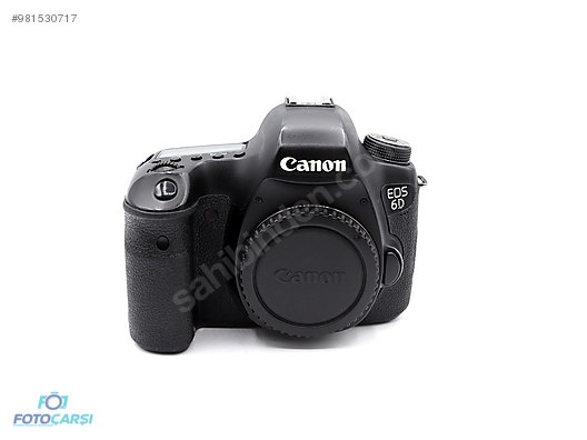 ikinci el canon eos 6d dslr fotograf makinesi sahibinden com da 981530717
