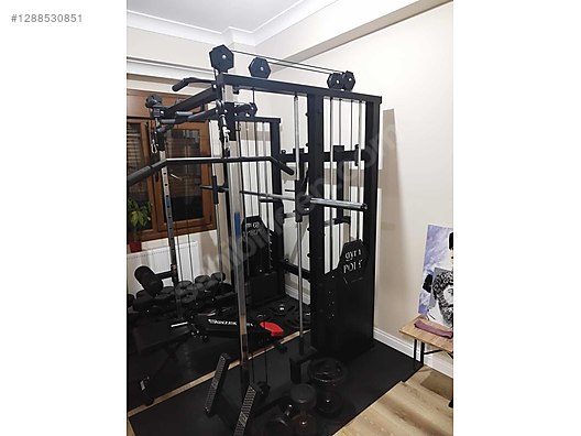 Dap cable crossover combo fitness çalışma istasyonu dumbell seti
