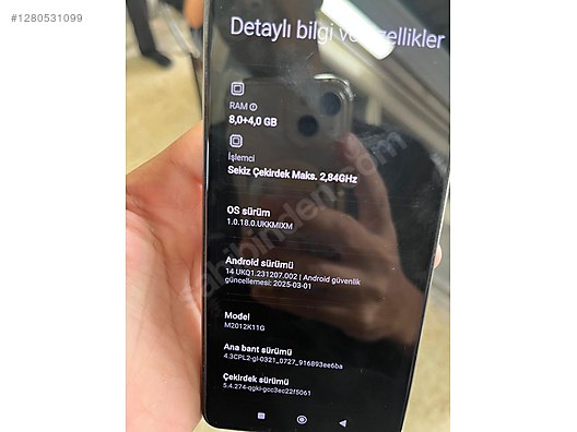 İkinci El ve Sıfır Alışveriş / Cep Telefonu & Aksesuar / Cep Telefonu / Xiaomi / Mi 11