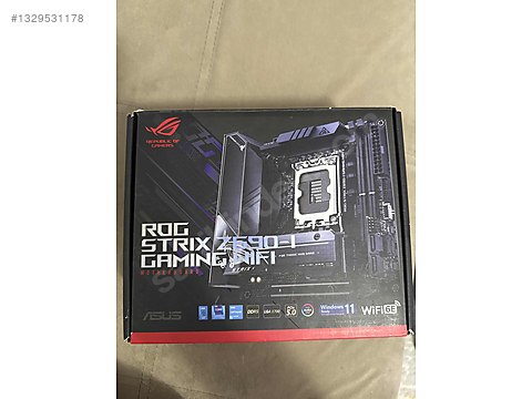 intel 13700kf + Asus Rog Z690i mini itx sahibinden.comda - 1329531178