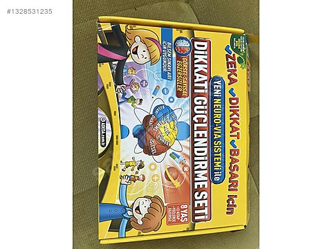 Achievement Sales Academy DVDセット Dikkati Güçlendirme Seti 8 Yaş Görsel - Sayısal Egzersizler