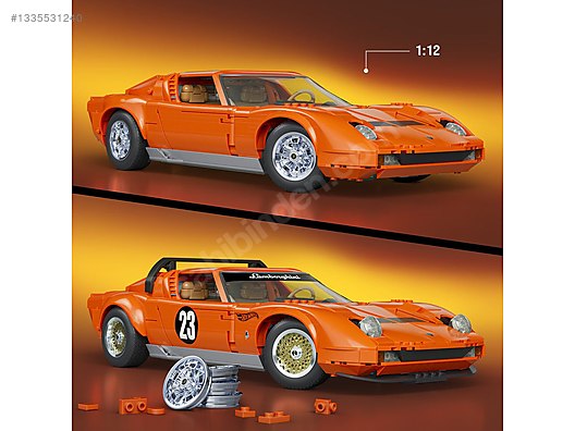 Hot Wheels Diecast Model 1:12 Lamborghini Araba - 1335531240