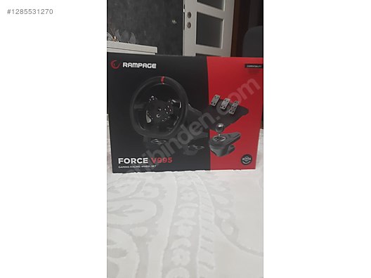 Used & Brand New Items / Gaming & Gamers Exclusive / Gaming Equipment / PC Game Racing Wheels