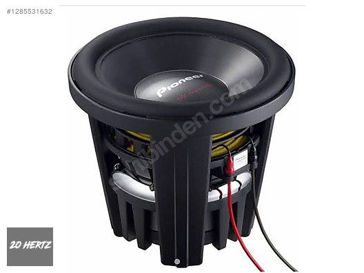 Hoparlör / Subwoofer / 20HERTZ CHANPİON 8102 SPL PİONEER