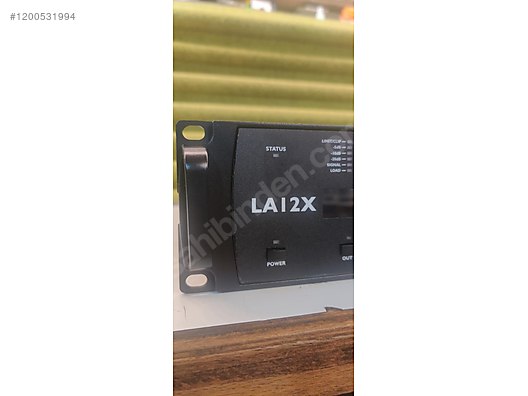 L acoustics L-Acoustics Lacoustic LA12X Power Amp Anfi 4x3300W