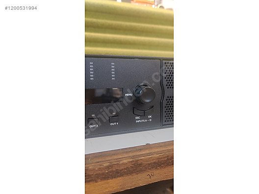 L acoustics L-Acoustics Lacoustic LA12X Power Amp Anfi 4x3300W