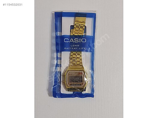 Casio a159w outlet gold