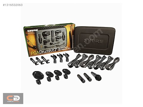 Shure PGA Drum Kit 7 Davul Mikrofon Seti sahibinden.comda - 1316532063