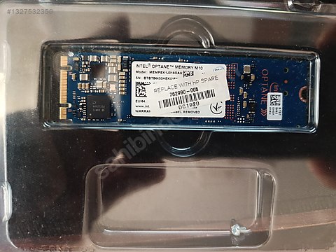 İntel Optane Memory M10 Series NVMe M2 ( mempek1j016gah
