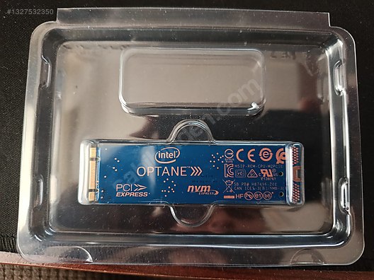 İntel Optane Memory M10 Series NVMe M2 ( mempek1j016gah ) on
