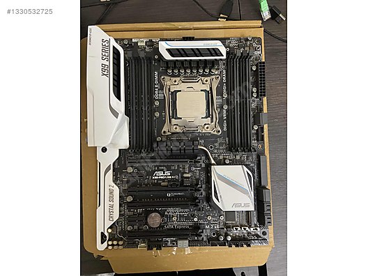 asus x99 pro anakart + intel i7 5930k işlemci set on sahibinden