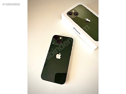 Apple / iPhone 13 Mini / iPhone 13 mini, çiziksiz, efsane yeşil on