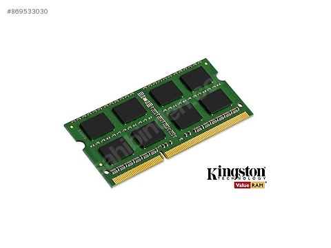 Kingston 8gb 1600mhz Ddr3 Notebook Sodimm Ram At Sahibinden Com 869533030