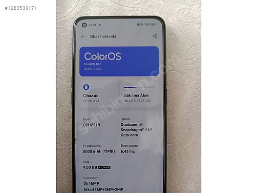 Used & Brand New Items / Cell Phones & Accessories / Cell Phones / Oppo / A74