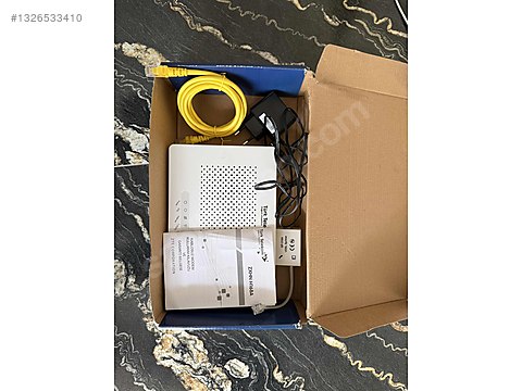 Türk Telekom ZTE ZXHN H168A VDSL/Fiber Modem Kutulu sahibinden