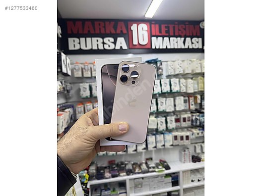 Resim Apple iPhone 16 Pro İkinci El TR | 128 GB | Çöl Titanyum İkinci El İPHONE 16 Pro 128 GB 17 AY GARANTİLİ PİL:98 DEVİR 239 HATASIZ