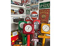 ANTİKA SHELL PCL HAVA SAATİ / BENZİNLİK - GARAJ DEKOR