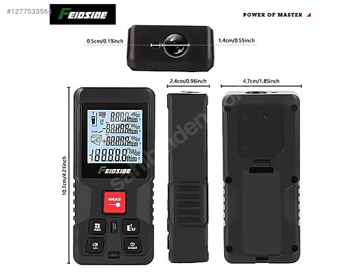 İkinci El ve Sıfır Alışveriş / Teknik Elektronik / Test & Ölçüm Cihazı / Lazermetre