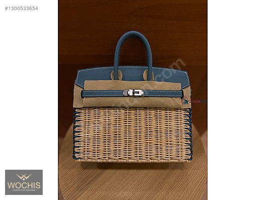 Hermès Birkin 25 Picnic Naturel/Nata Osier/Swift on sahibinden.com