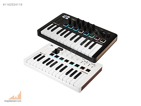 Arturia MiniLab 3 Yeni nesil 25-tuş, zengin içerikli MIDI