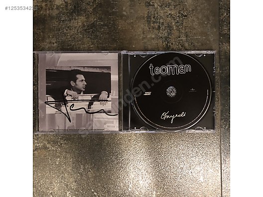 Teoman ıslak imzalı cd .Onyedi isimli studyo albümü - Müzik CD