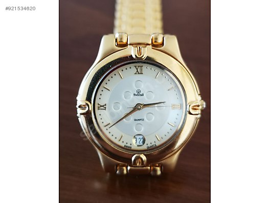 Vintage Swistar 23k Gold Plated Watch Swiss Made Quartz At Sahibinden Com