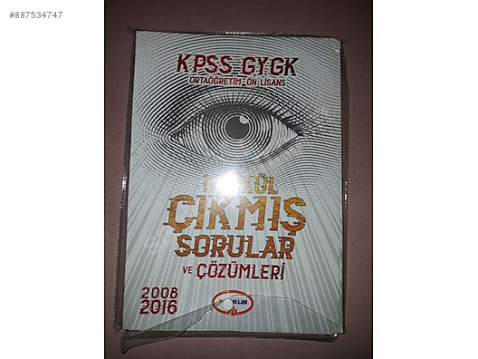 2008 2016 Kpss Onlisans Soru Kitapcigi Test Kitaplari Sahibinden Com Da 887534747