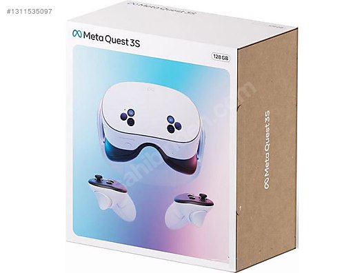 Meta Quest 3s 128 GB ( SIFIR ) Sanal Gerçeklik Gözlüğü (Beyaz