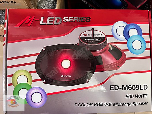 Hoparlör / Midrange / EDİSON ED-M609LD 6X9 OVAL MİDRANGE 800WAT