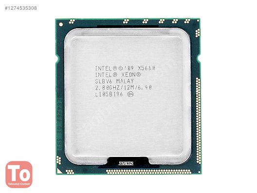 Intel Xeon X5660 2.80 Ghz 12mb Cache Lga 1366p Tray Masaüstü