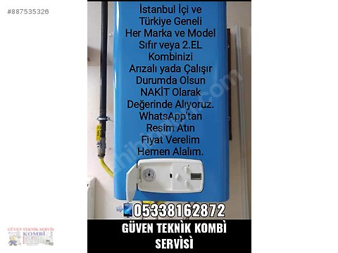 Her Marka Ve Model Sifir Veya 2 El Kombi Alis Ve Satis Hizmeti Demirdokum Kombi Fiyatlari Ve Isitma Sogutma Havalandirma Ekipmanlari Sahibinden Com Da 887535326