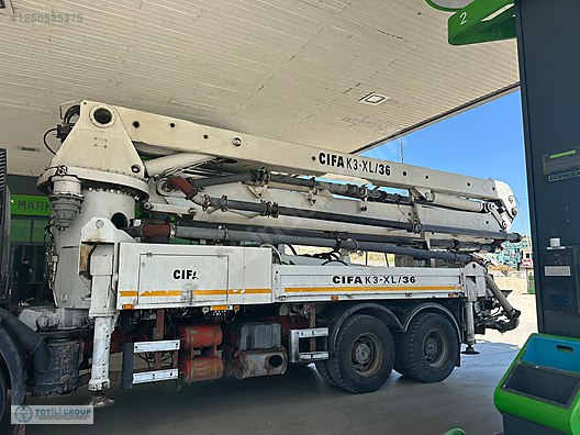 X AYAK Z BOM 36 MT CİFA BETON POMPASI - Beton Pompası İlanları
