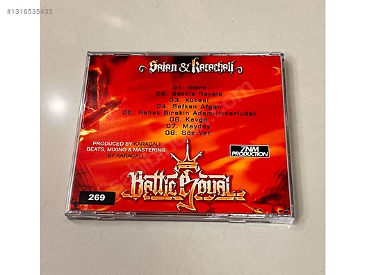 Rap & Hip - Hop / Saian& Karaçalı battleroyale albümü cd on