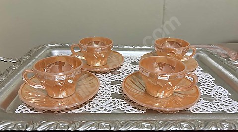 50 Yıllık Anchor Hocking Fincan Takımı