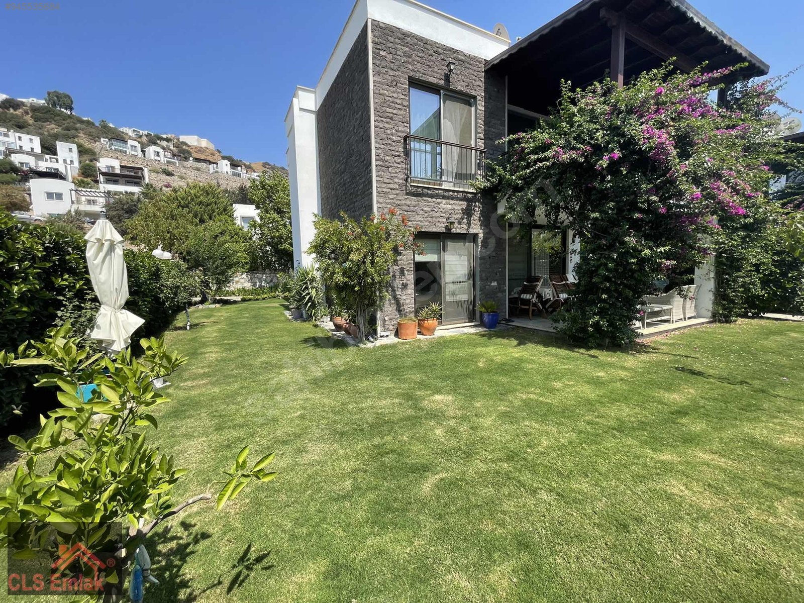 Bodrum Gümüşlük satılık elit sitede şık 2+1 daire Satılık Daire