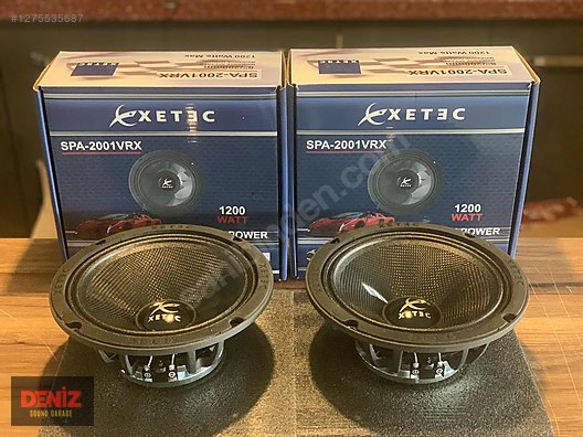 Hoparlör / Midrange / Xetec 20 cm Neo Midbass SPA-2001VRX 1200 Hoparlör / Midrange / Xetec 20 cm Neo Midbass SPA-2001VRX 1200
