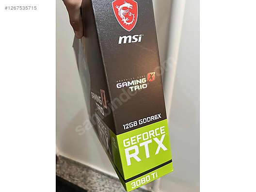 MSI GeForce RTX 3080ti - 12Gb - Gaming - GeForce Ekran Kartı İlanları sahibinden.com'da