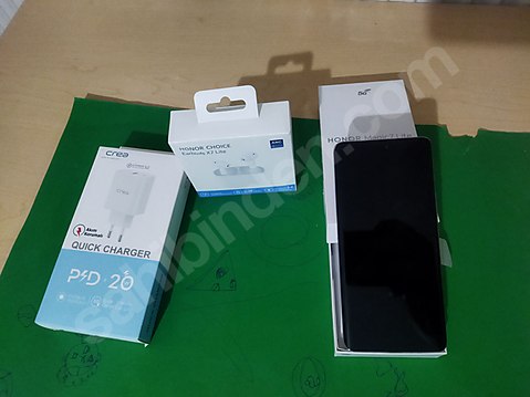 Honor magic7lite sıfır çiziksiz 1 haftalık telefon