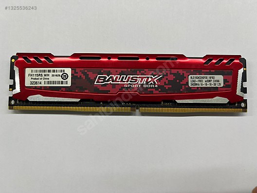 Crucial Ballistix Sport 16GB 2400MHz DDR4 CL16 sahibinden.comda