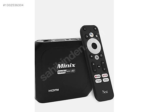 Next Minix 5g Android Tv box 2gb ram 32gb hafıza sahibinden.comda
