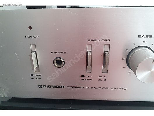 Amplificateur pioneer stereo amplifier sa 410 / tuner tx 410 à