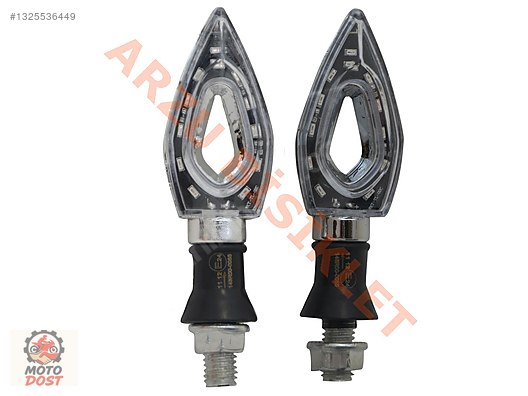 トランプ RT-184194 Electric / RT-072 LED SİNYAL [SARI IŞIK] [TAKIM] KROM - E BELGELİ