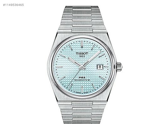 Tissot Tissot Prx Buz mavisi ice blue otomatik s f r at