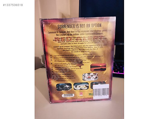 Red Alert Big Box ve Şeffaf Plastik Kutu Koruyucu on sahibinden