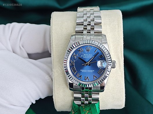 Rolex / KADIN ROLEX DATEJUST BLUE DIAL 31mm on sahibinden.com