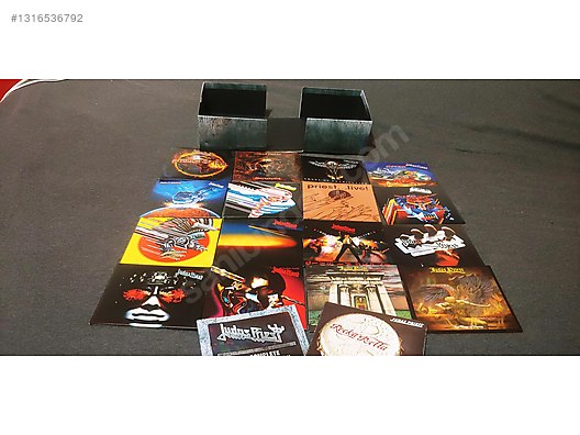 Judas Priest Arşivi: 1974 - 2008 Tüm Albümler (19 CD Box Set
