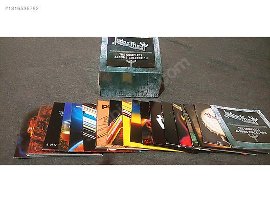 Judas Priest Arşivi: 1974 - 2008 Tüm Albümler (19 CD Box Set